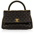 Chanel Coco Handle Flap Bag - Lizard Handle