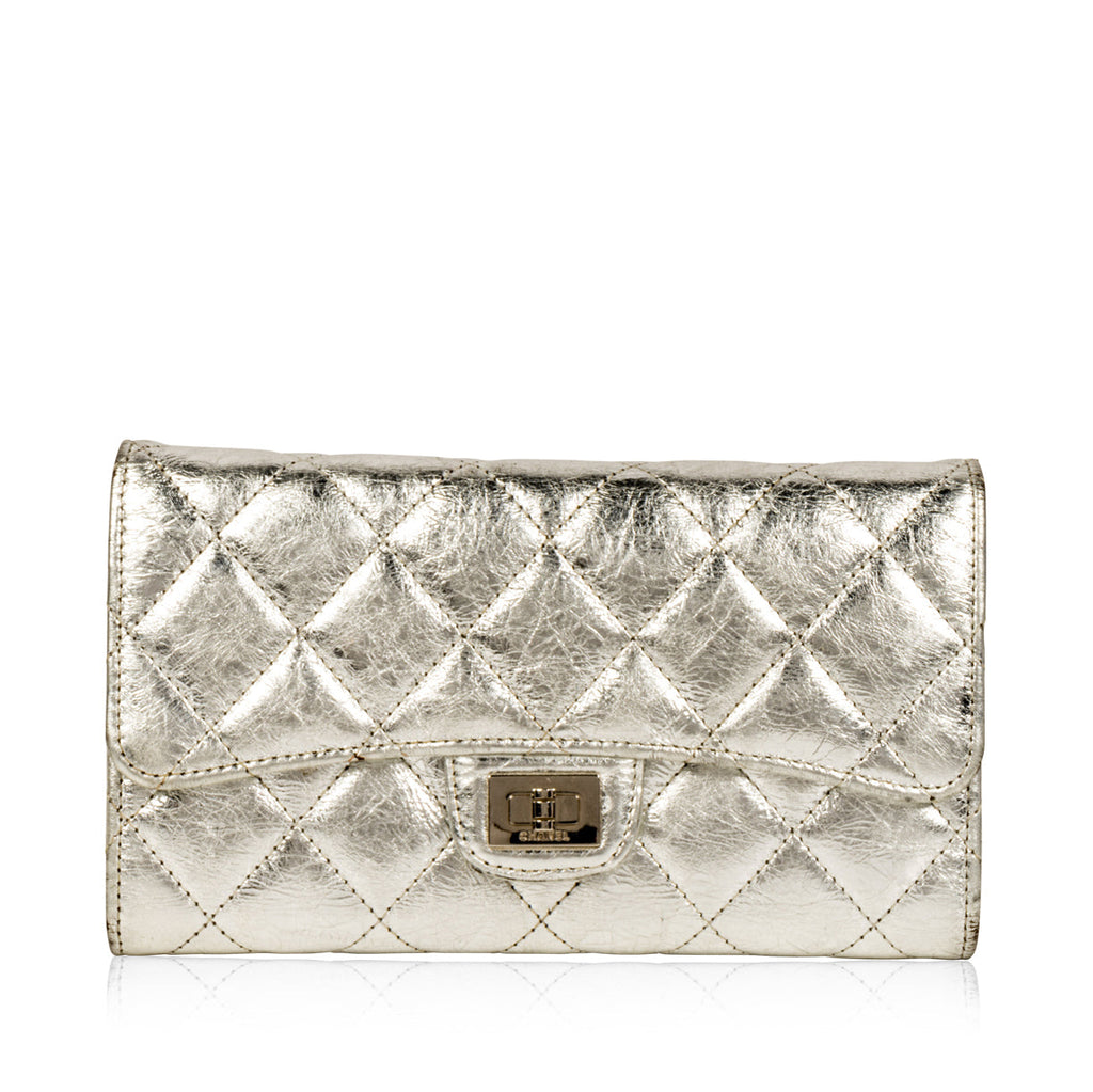 Chanel Re-Issue Wallet - Metallic Calfskin
