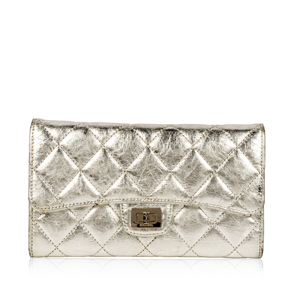 Chanel Re-Issue Wallet - Metallic Calfskin