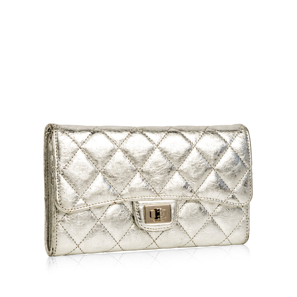 Chanel Re-Issue Wallet - Metallic Calfskin
