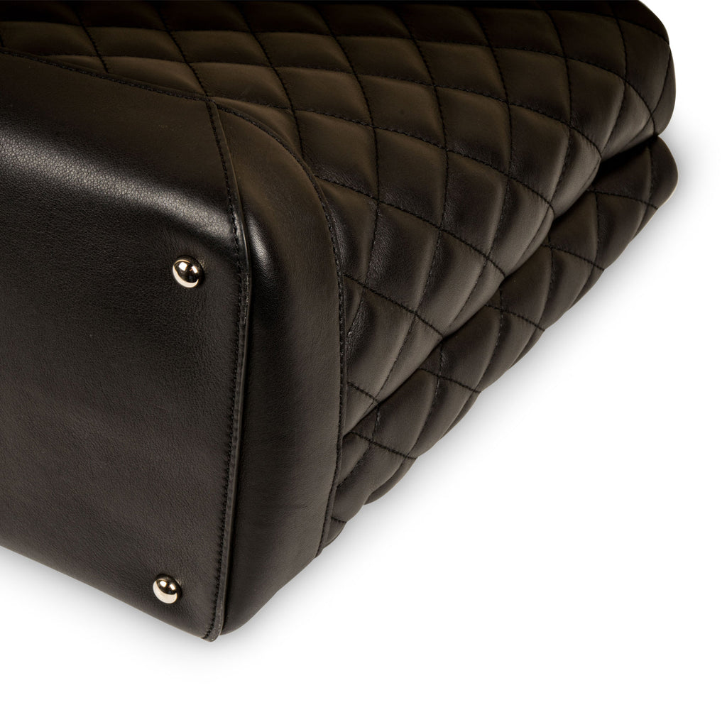 Chanel Quilted Shopping Tote