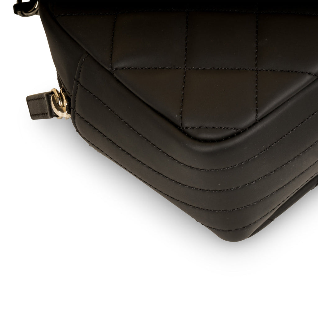 Chanel Mini Rubber Bowler Bag - Cruise 2016