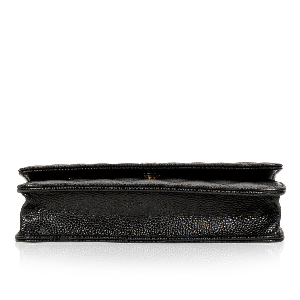 Chanel Wallet on Chain - Caviar