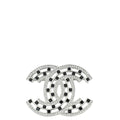 Chanel Bicolor CC Crystal Brooch