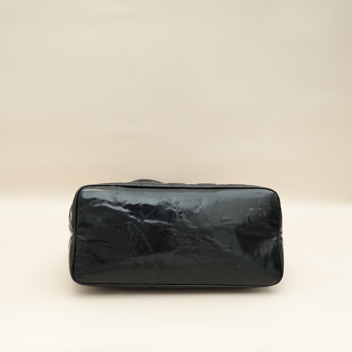 Chanel Black CC Vintage Cambon Tote Bag