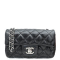 Chanel Black CC Mini Flap Bag