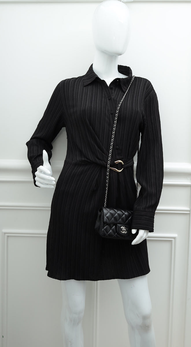 Chanel Black CC Mini Flap Bag
