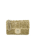 Chanel Metallic Gold Paris-Dubai Pearly Flap Wallet on Chain