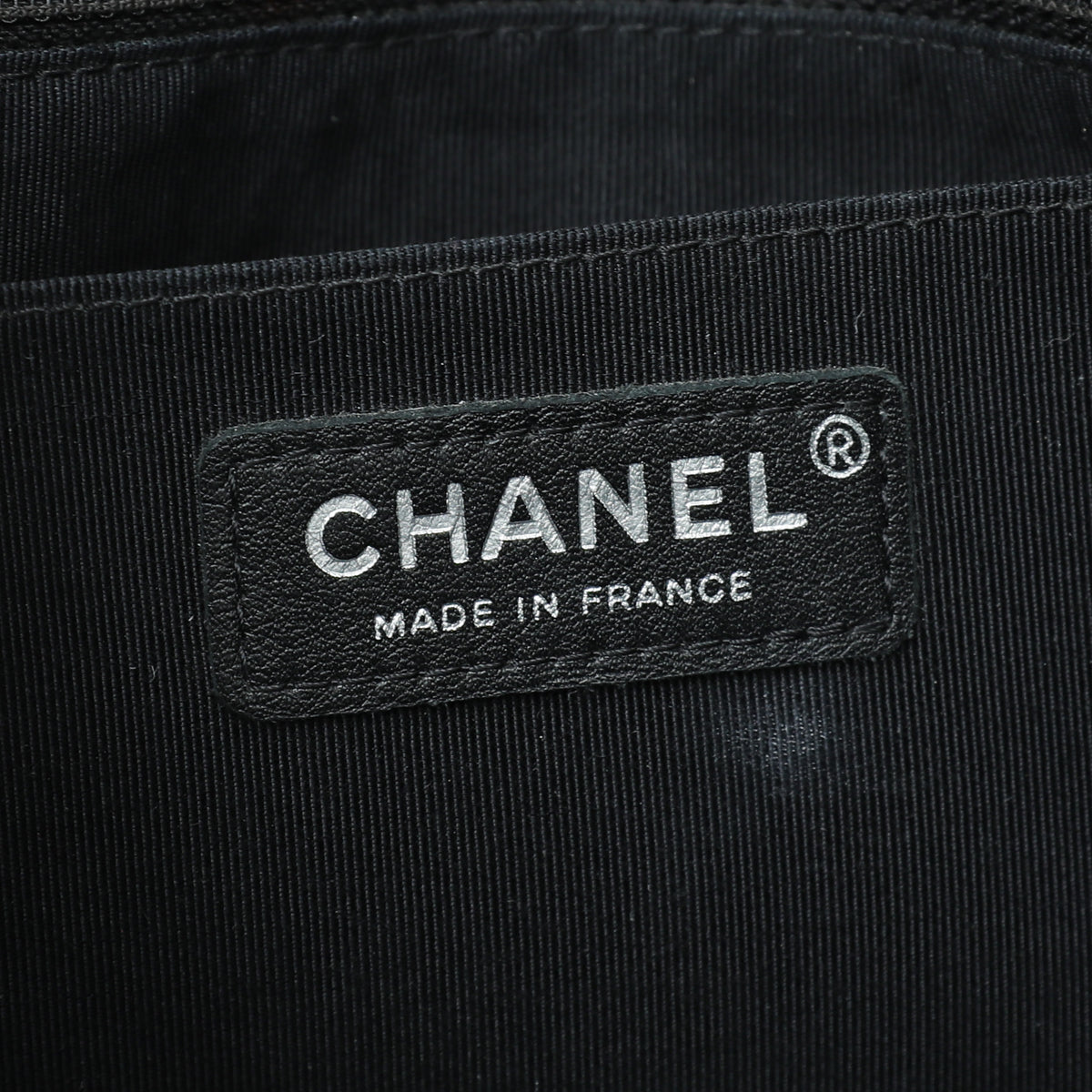 Chanel Black CC Ladybug Flap Medium Bag
