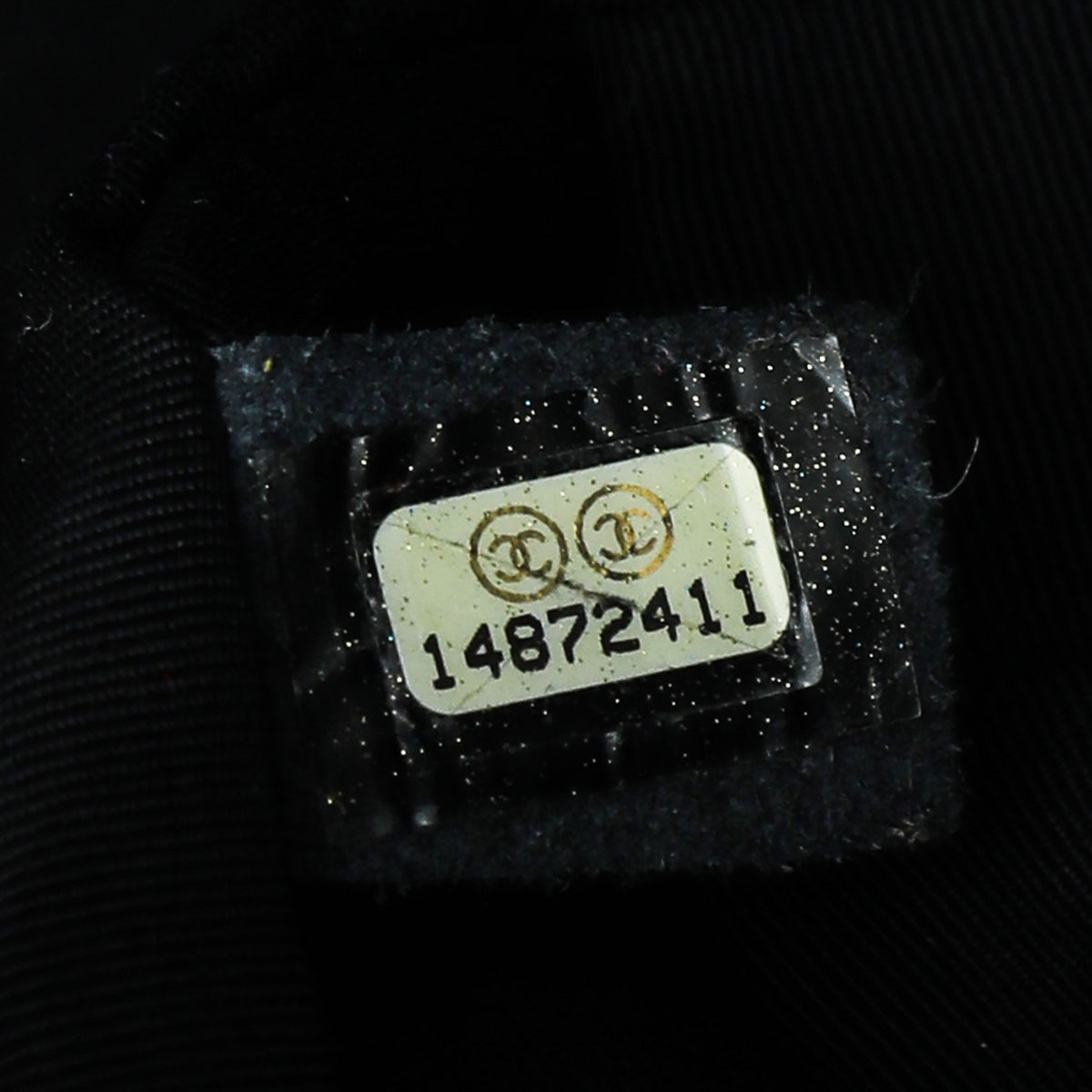 Chanel Black CC Ladybug Flap Medium Bag