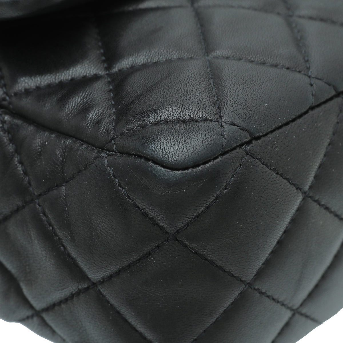 Chanel Black CC Ladybug Flap Medium Bag