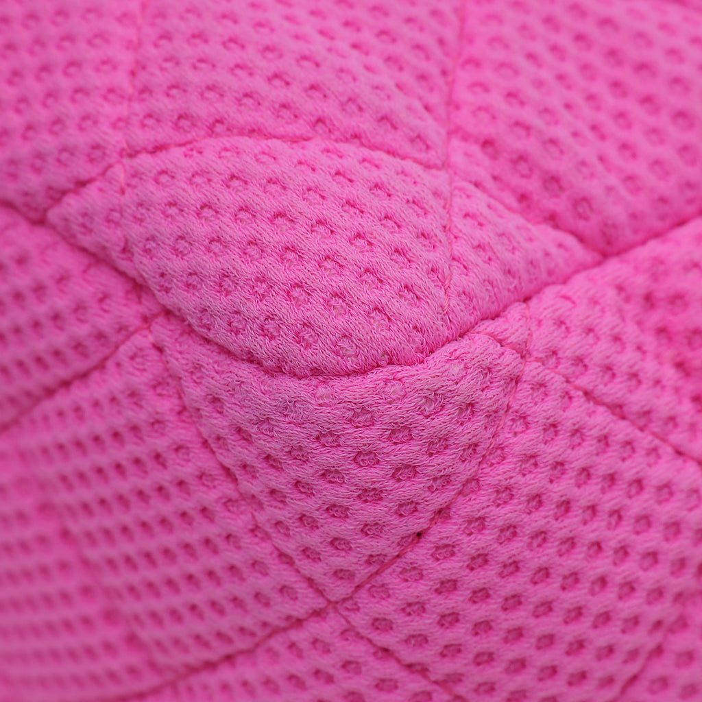 Chanel Bicolor CC Classic Perforated Jersey Single Jumbo Flap Bag