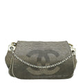 Chanel Gold CC Perforated Hollywood Accordion Flap Bag
