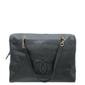 Chanel Black CC Timeless XL Tote Bag