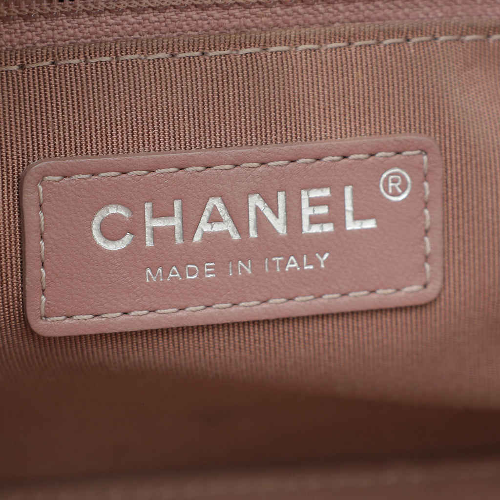 Chanel Old Rose CC French Riviera Tote Bag