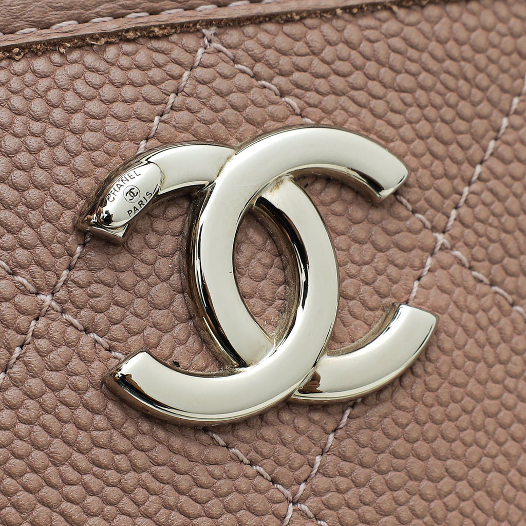 Chanel Old Rose CC French Riviera Tote Bag