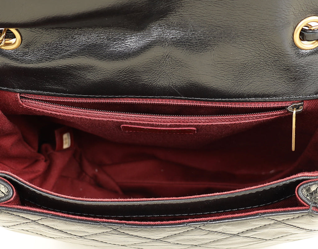 Chanel Black CC Bubble Large Messenger Flap Bag