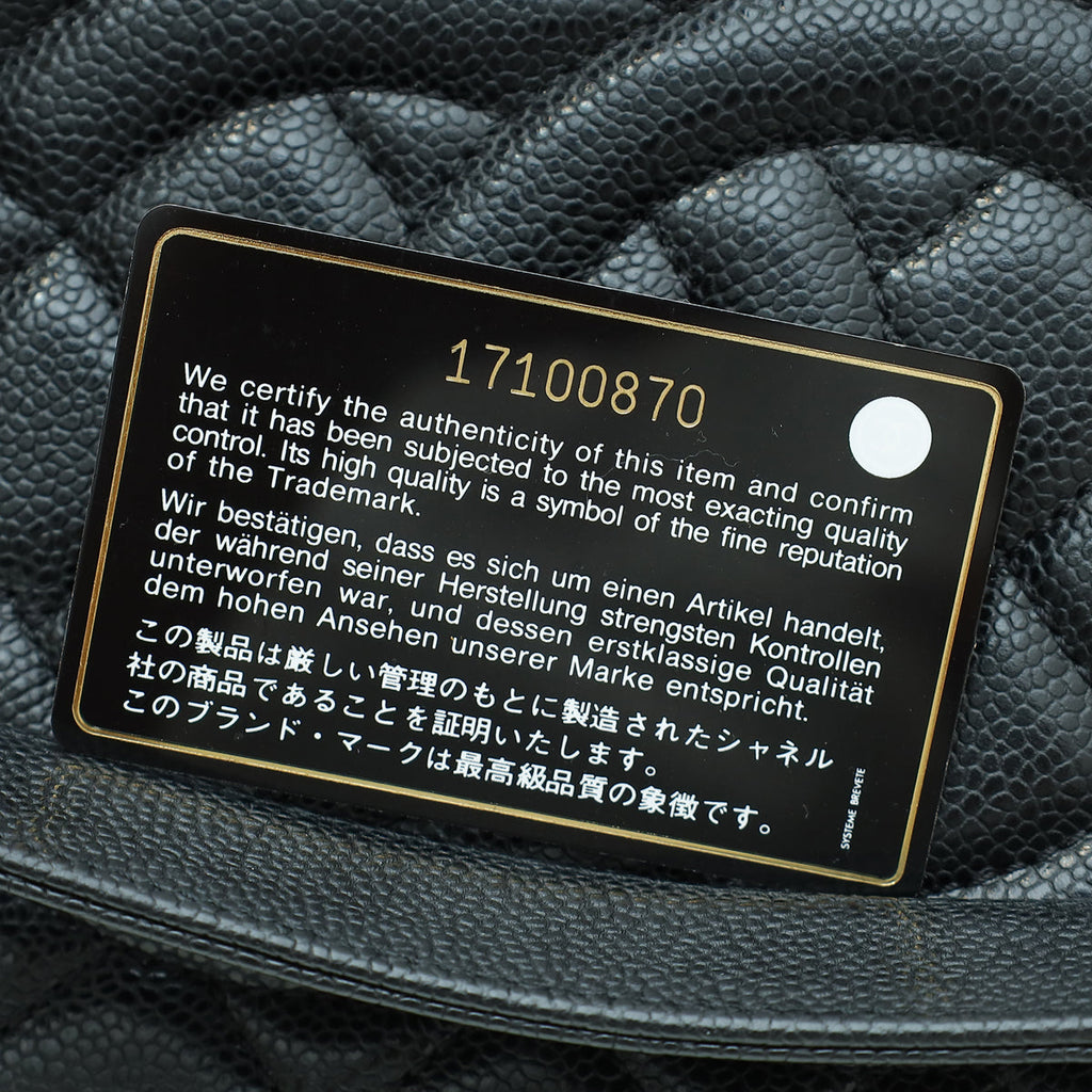 Chanel Black CC GST Medium Bag