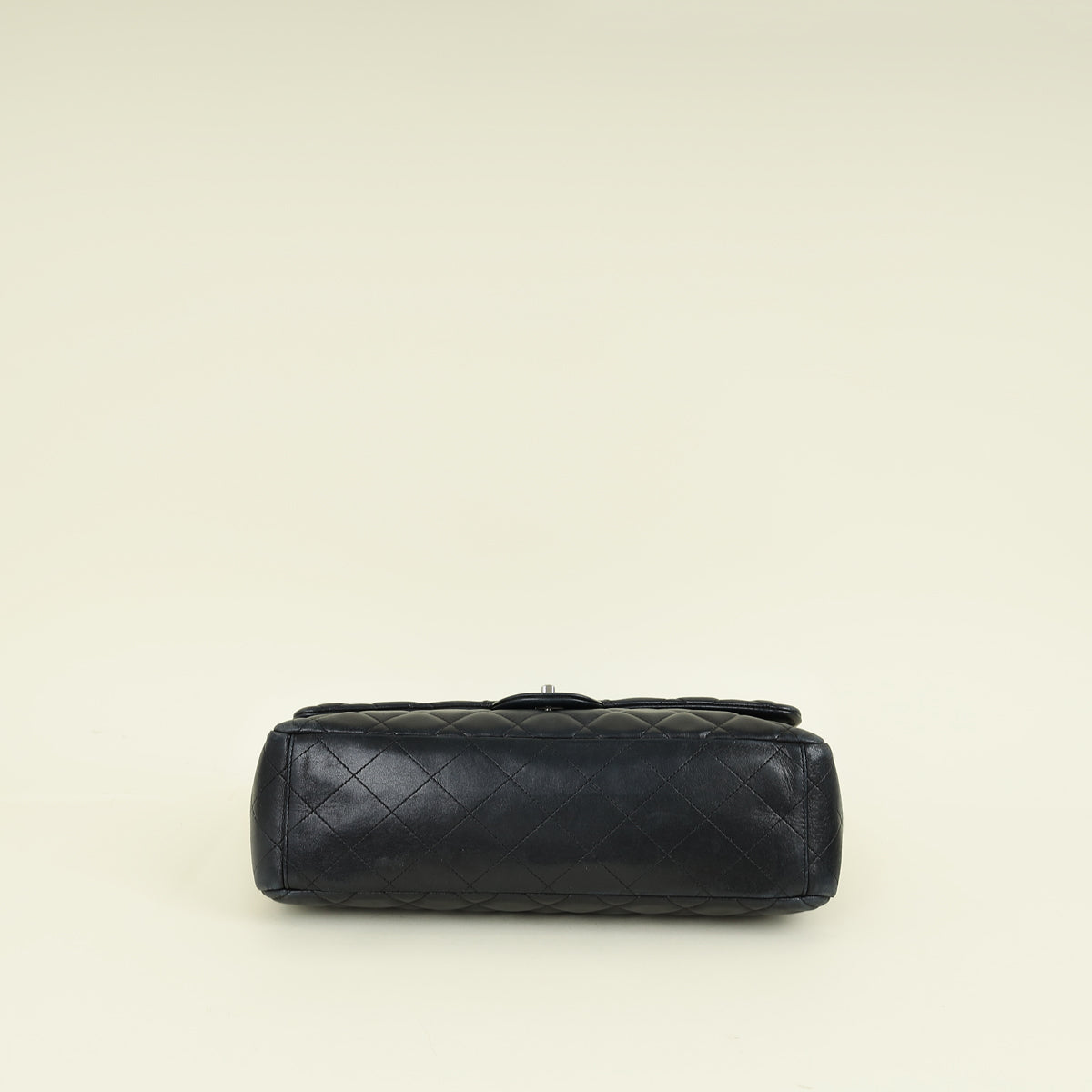 Chanel Black CC Classic Single Flap Maxi Bag
