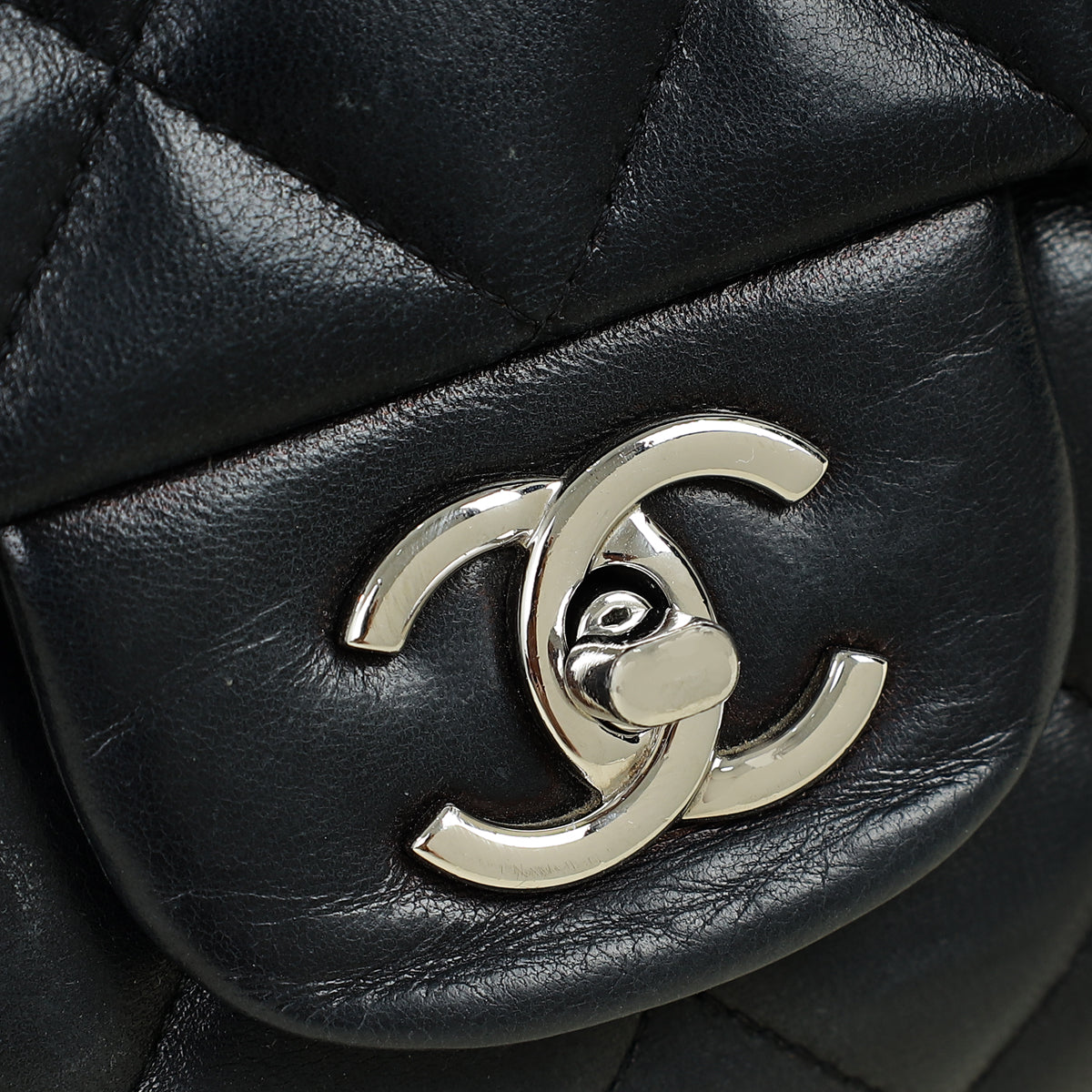 Chanel Black CC Classic Single Flap Maxi Bag