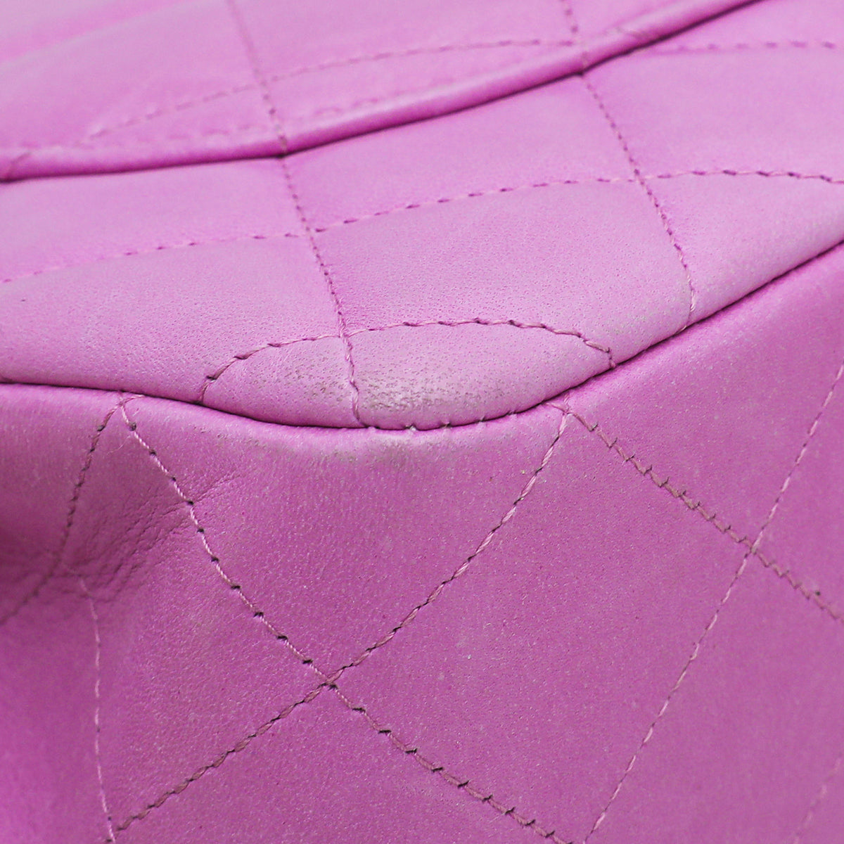 Chanel Mauve CC Classic Double Flap Jumbo Bag