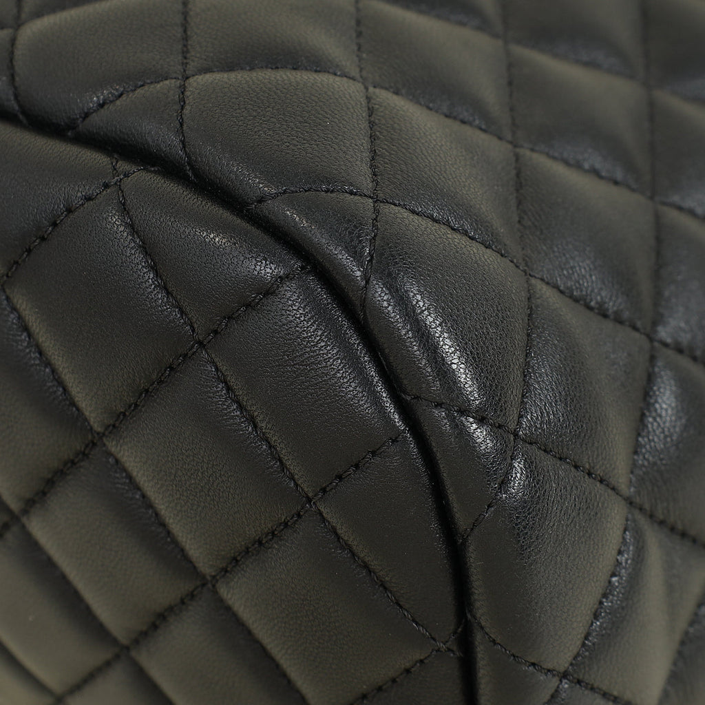 Chanel Black CC Urban Spirit Quilted Backpack Small Bag