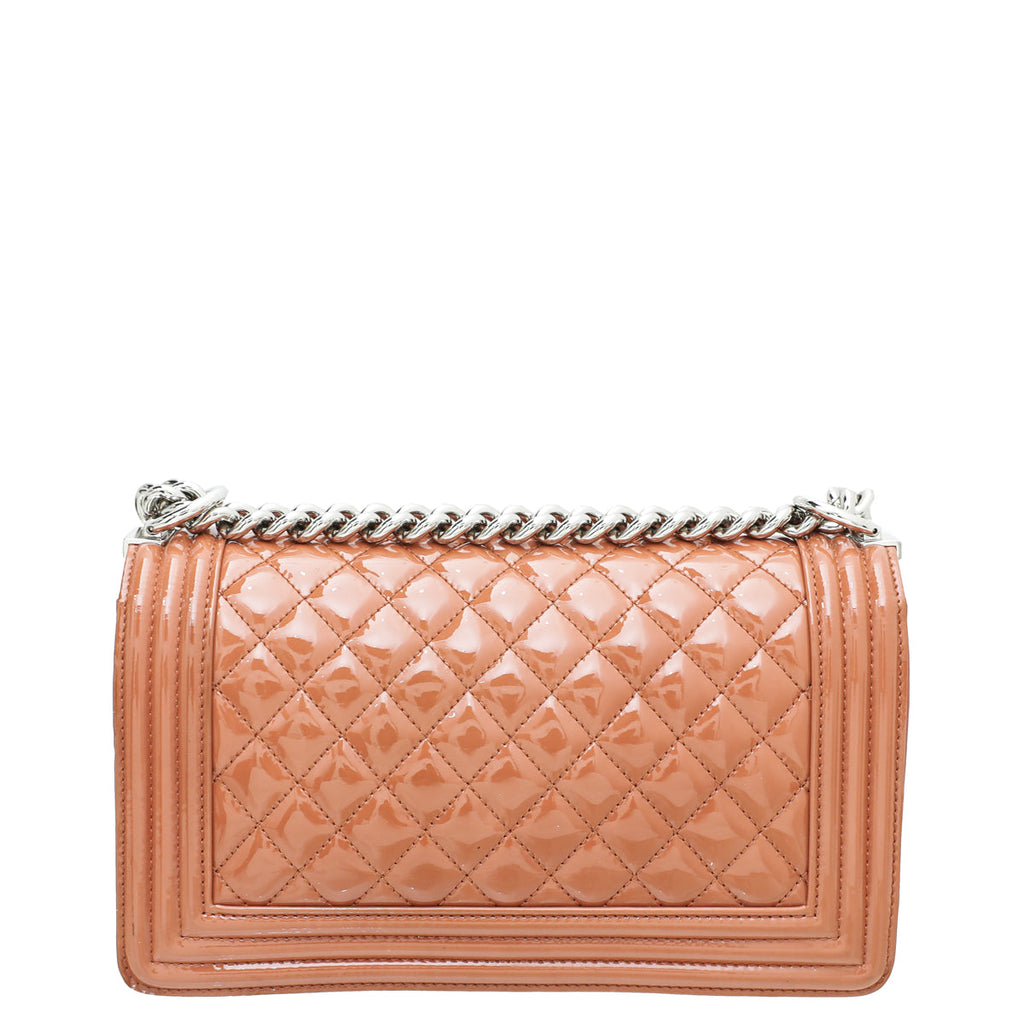 Chanel Brown Le Boy Medium Bag
