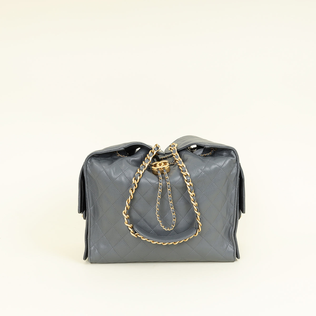 Chanel Grey CC Chanel 25 Medium Handbag
