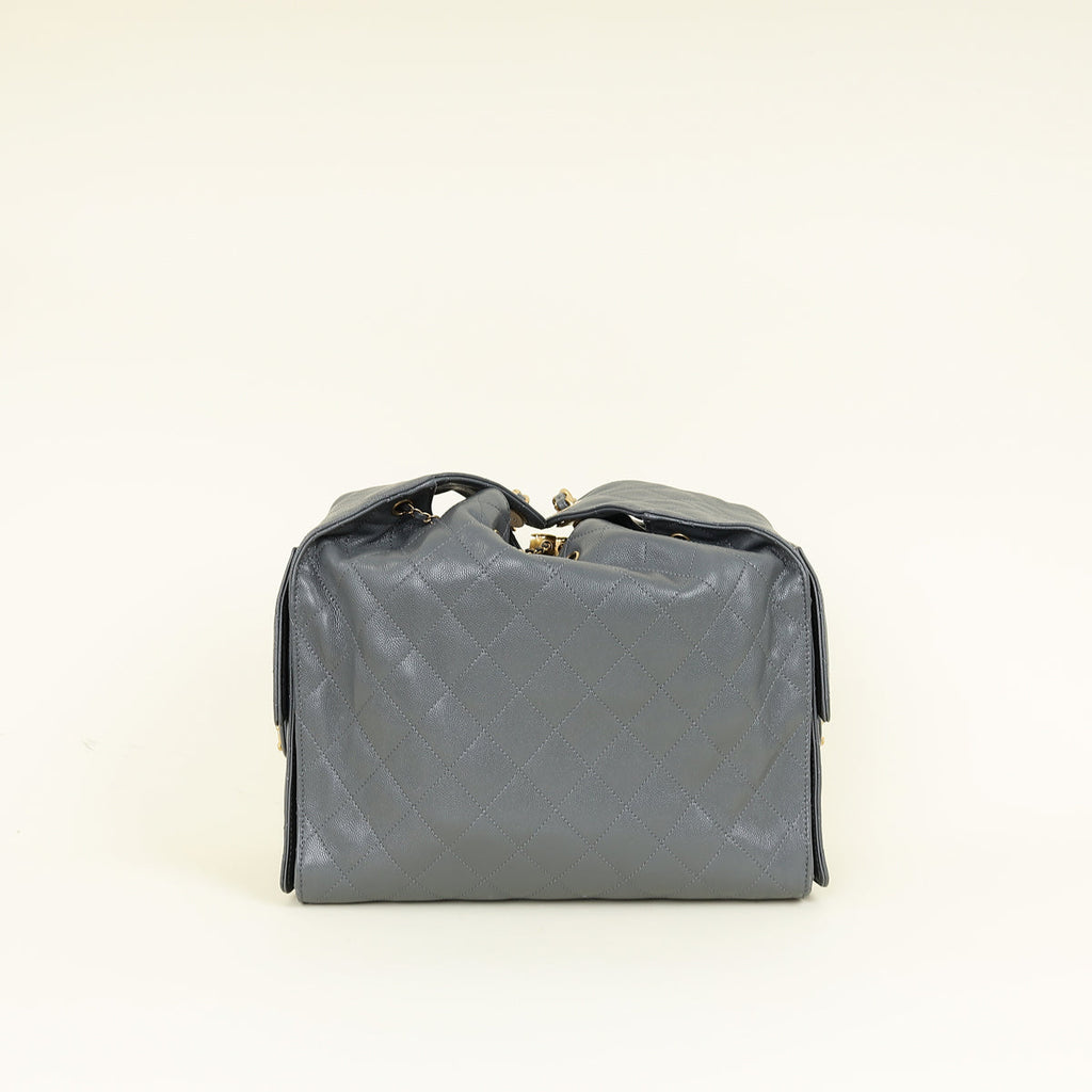 Chanel Grey CC Chanel 25 Medium Handbag