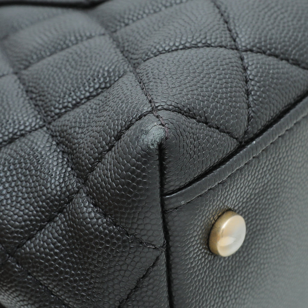 Chanel Black CC Coco Handle Small Bag