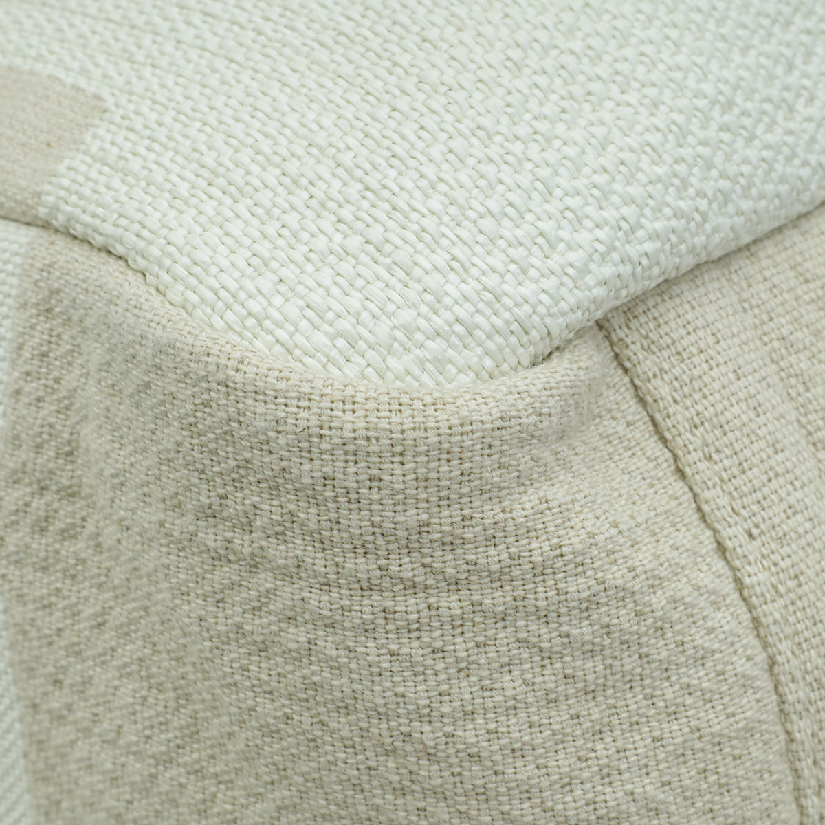 Chanel Bicolor Logo Mixed Fibers Deauville Tote Bag