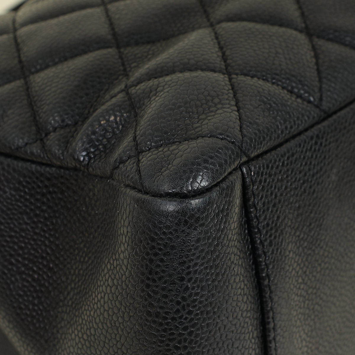 Chanel Black CC GST Tote Bag