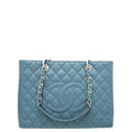 Chanel Blue Grey CC GST Medium Bag