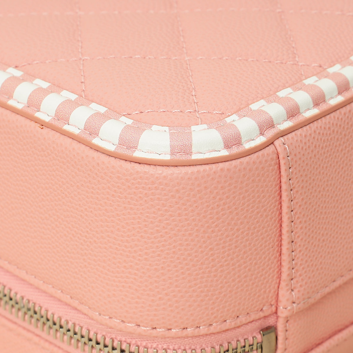 Chanel Bicolor CC Filigree Medium Vanity Case