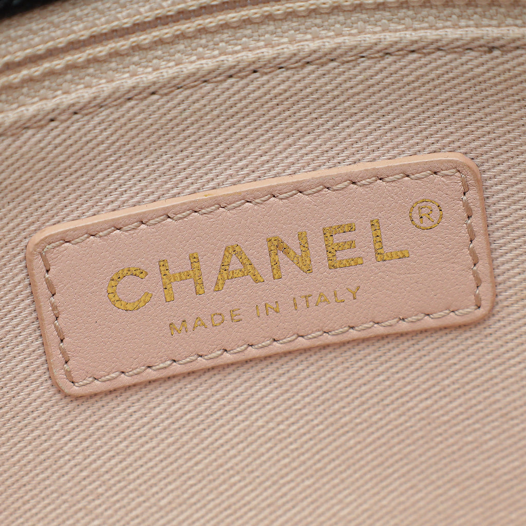 Chanel Black CC Quilted Cuba Flap Bag