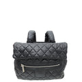 Chanel Black CC Coco Cocoon Quilted Backpack Bag