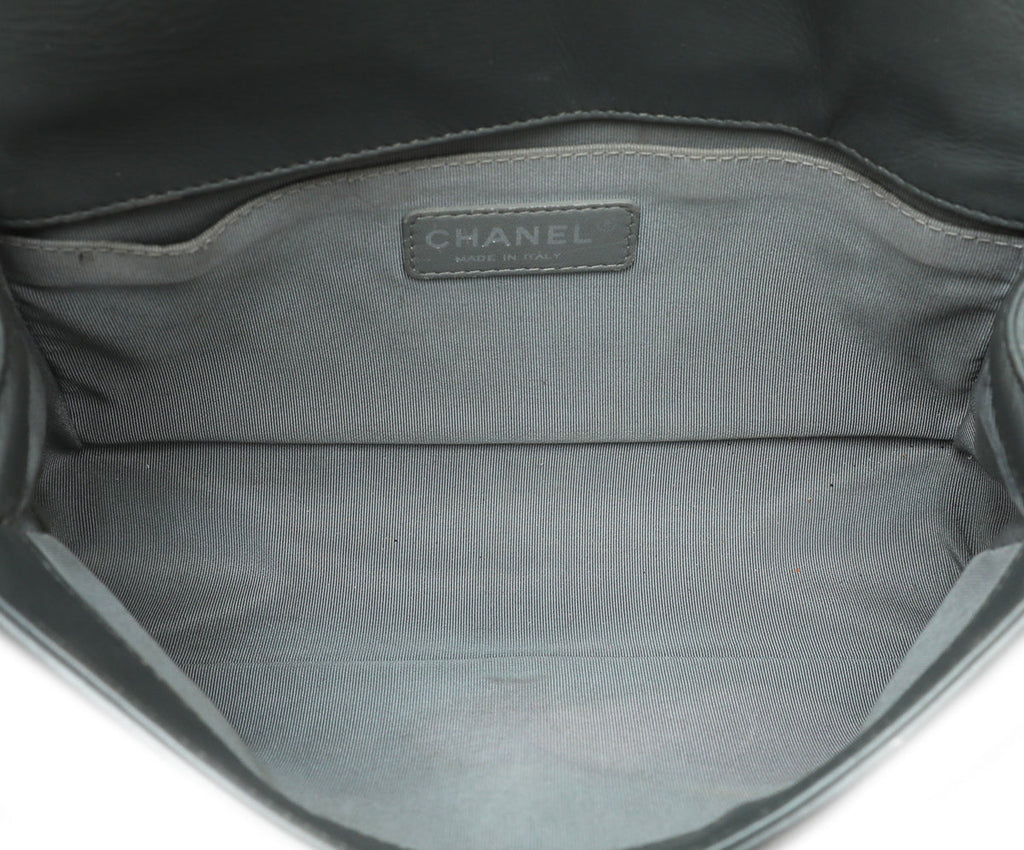 Chanel Gray Le Boy Bag