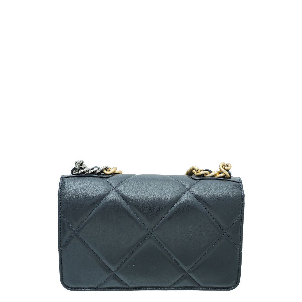Chanel Navy Blue CC 19 Wallet On Chain