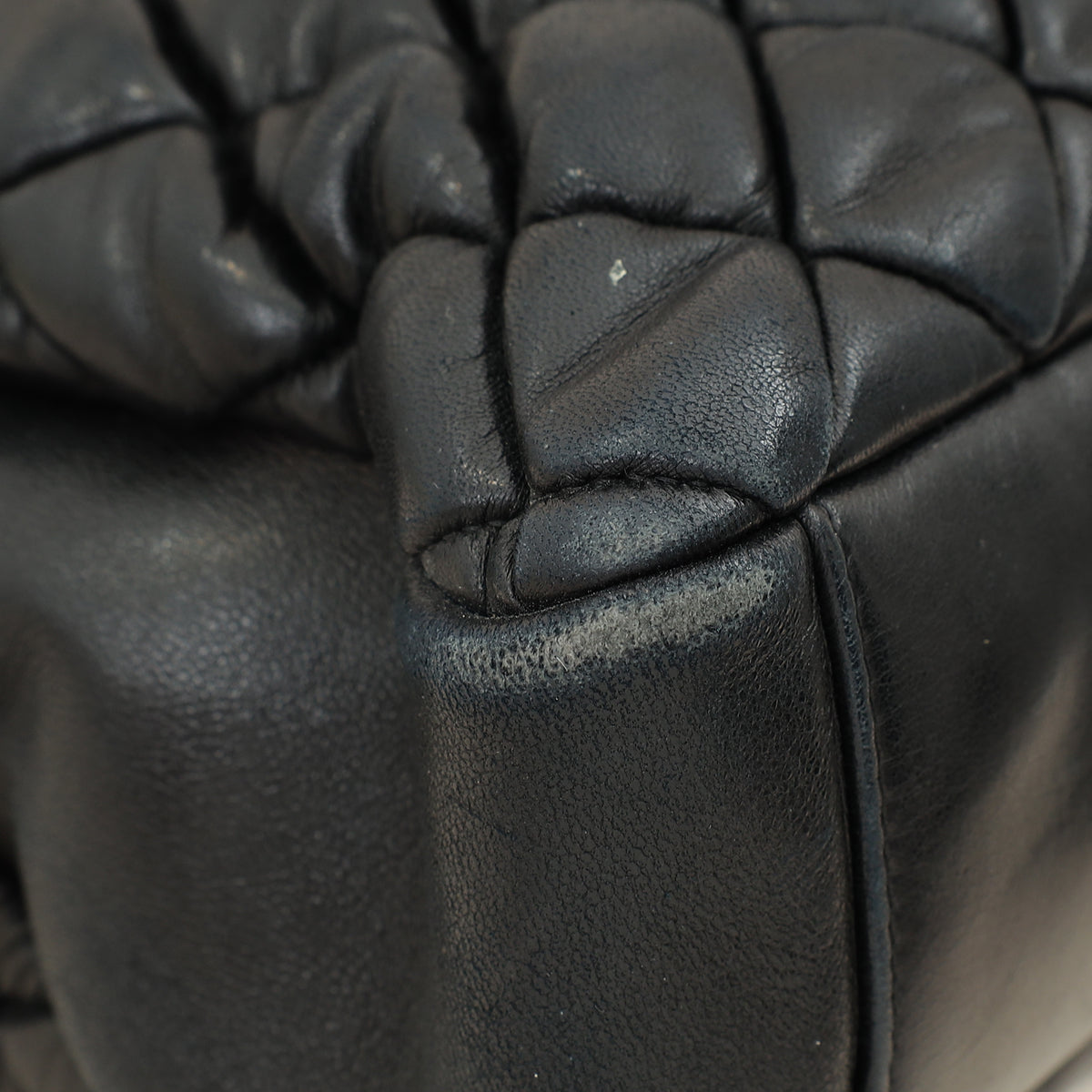 Chanel Black CC Charm Quilted Tote Bag