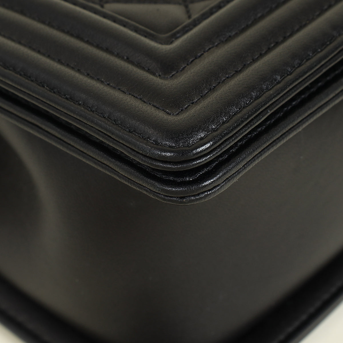 Chanel Black Le Boy Quilted Medium Flap Bag