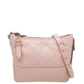 Chanel Light Peach Gabrielle Medium Hobo Bag