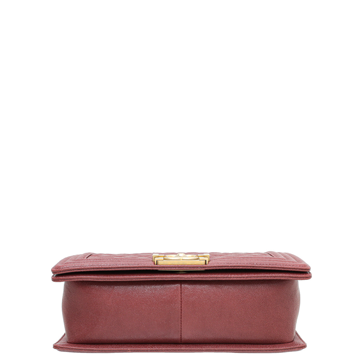 Chanel Dark Red Le Boy Medium Bag