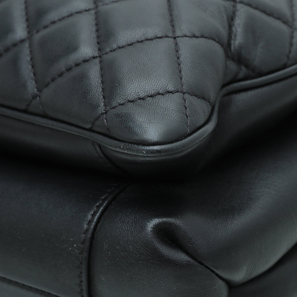Chanel Black Coco Vintage Timeless Tote Large Bag