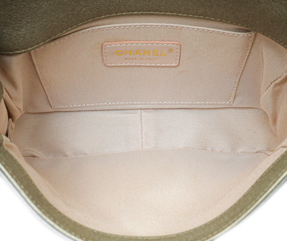 Chanel Multicolor CC Camellia Flower Flap Small Bag