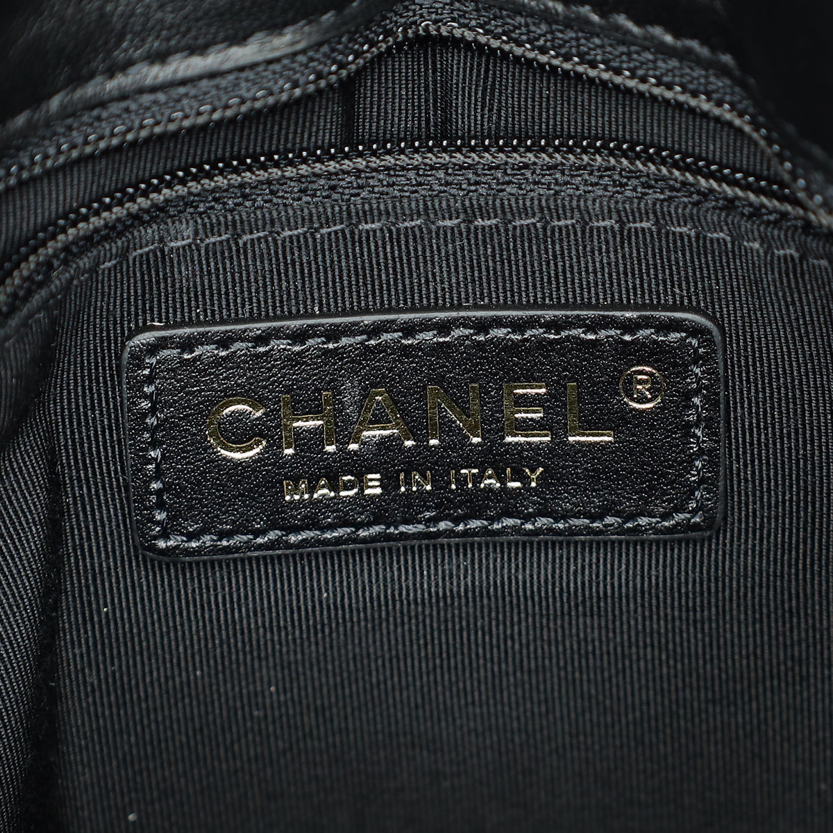 Chanel Black CC Double Pocket Flap Crossbody Bag