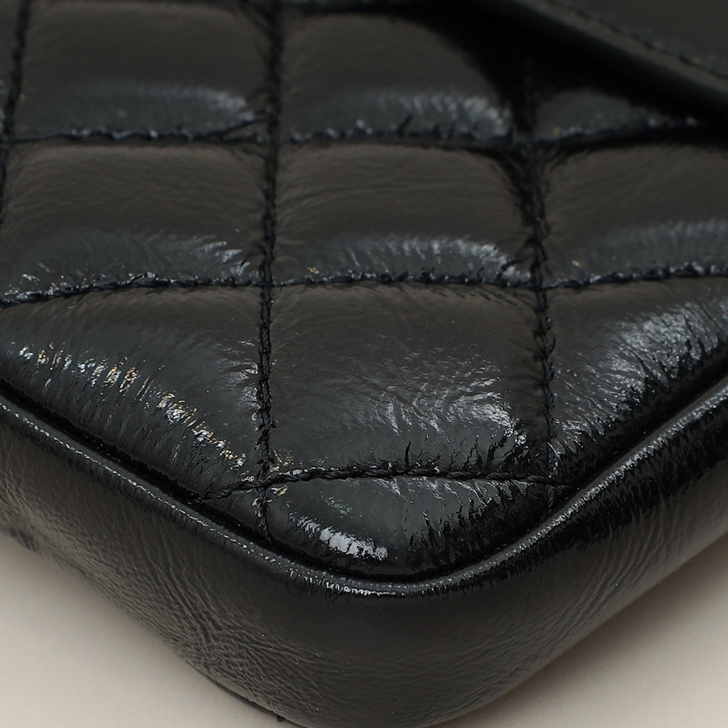 Chanel Black CC Double Pocket Flap Crossbody Bag