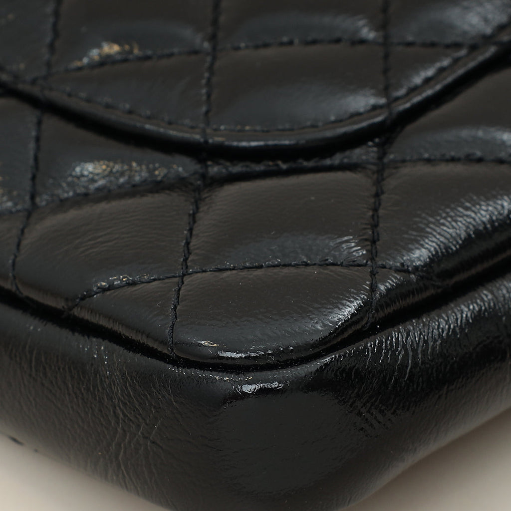 Chanel Black CC Double Pocket Flap Crossbody Bag