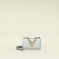 Chanel Silver CC 19 Wallet On Chain