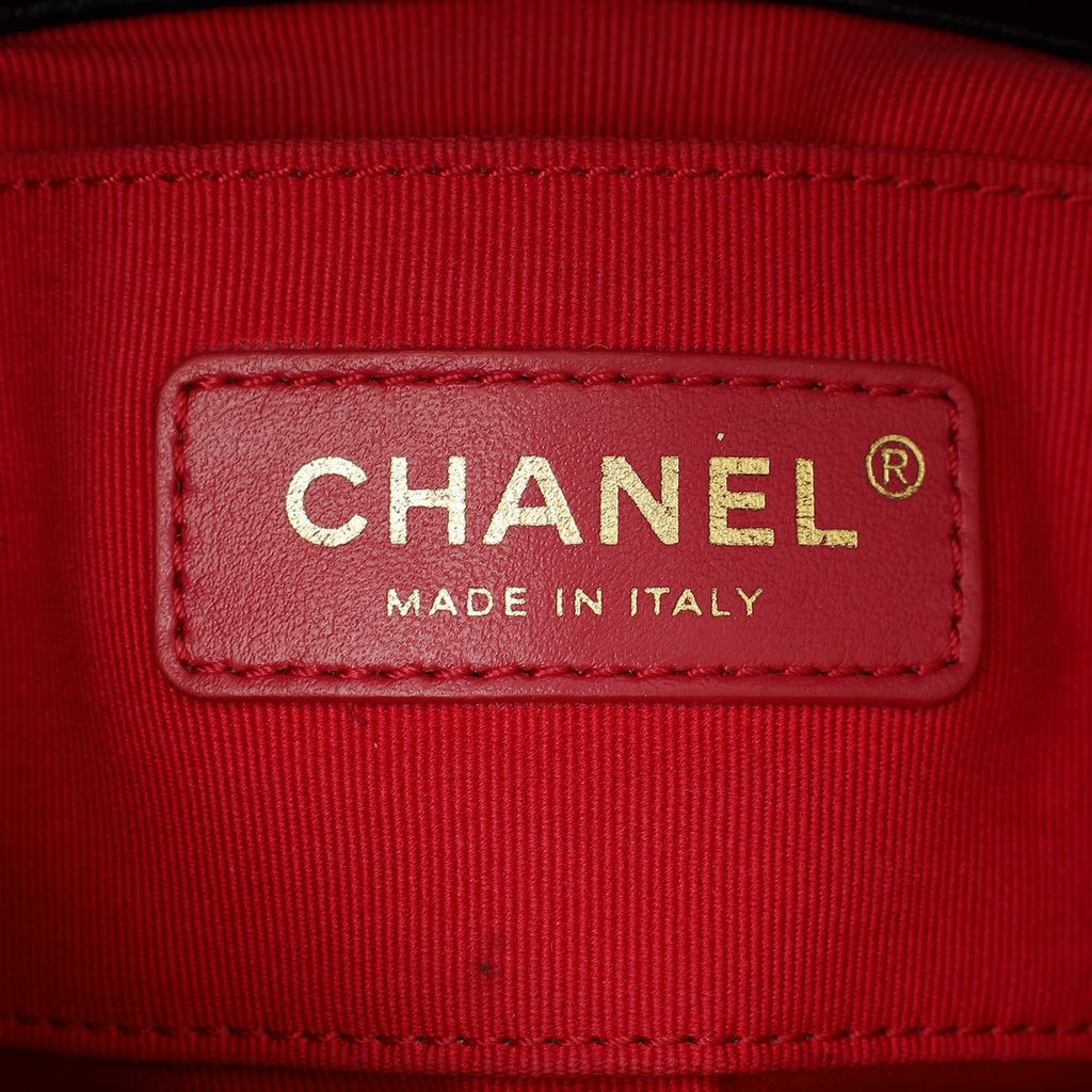 Chanel Black CC Medallion Mini Flap Bag