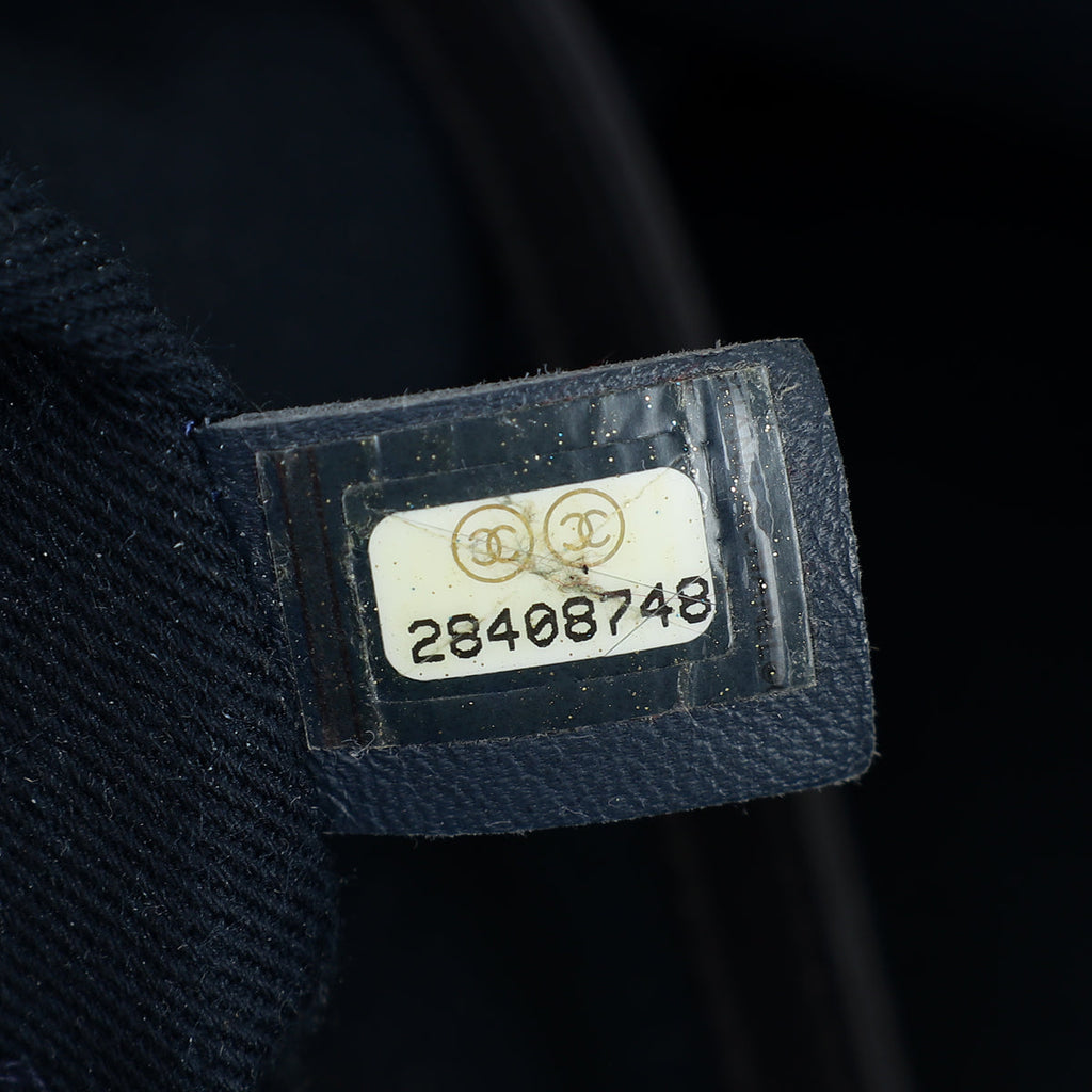 Chanel Bicolor Deauville Shopping Tote Bag